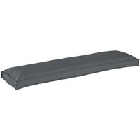 Vidaxl Coussin De Palette Pour Banc Anthracite 150x40x8 Cm En Tissu Oxford.