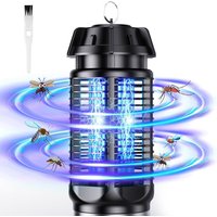 Lampe Anti Moustique Electrique, 20W 4000V Uv Lampe, Attrape Insecte, Lampe Anti Mouche, Destructeur D'Insectes, Non Toxique Et Inodore, Portée De