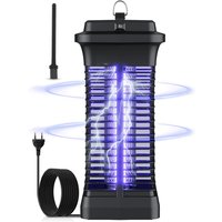 Lampe Anti Moustique, 6W Portée Efficace De 30M², Destructeur Électrique D'Insectes Avec Interrupteur Et Câble De 1,2M, Tue Efficacement Les Insectes
