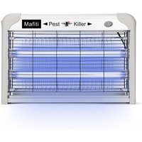 Ms600 Piège À Moustiques Électrique Anti-Moustique Lampe Mat 20 W Avec Lumière Uv, Tue Les Mouches, Les Insectes, Les Mites, Etc.