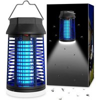 Lampe Anti Moustique, Lampe Anti Mouche 15W 4200V Uv Tueur D'Insectes Électrique Étanche Anti Insectes Répulsif Efficace Portée 140M² Pour Intérieur