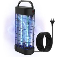 Lampe Anti Moustique, 22W Uv Anti Mouche Moucheron Mite Efficace Portée 100¿,Intérieur Attrape Insecte Moustique Tueur Lampe Pour Jardin Cuisine