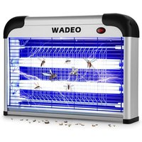 Lampe Anti Moustique Electrique, Intérieur Et Extérieur Tue Mouches 20W Uv Led, Piège À Moustique Tueur Pour Maison Bureau, Efficace Portée 50-150M²