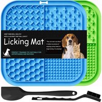 Lot De 2 Tapis À Lécher Pour Chiens Et Chats