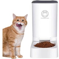 Mangeoire Automatique Pour Chat Et Chiot, Mangeoire Intelligente Pour Animaux De Compagnie Pour Petits Animaux, Couvre Une Superficie De 0045 M²,