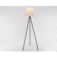 Lampe solaire tripede 38x148 cm - Blanc et noir - Décoration - Sans fil