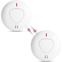 Détecteur de Fumée Interconnecté - Alarme Incendie avec 10 Ans d'Autonomie