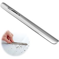 Ramasse miettes de Table INOX Courbé -100% Garantie- Accessoires Restaurant Manuel,Idéal pour Débarrasser Votre Nappe,Ramasse Miette de Table,Ramasse