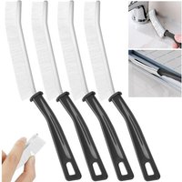 Brosse de Nettoyage des Crevasses¿ 4 Pièces Brosse de Nettoyage des Mains Brosse à Fentes Multifonctionnelle Domestique pour Salle de Bain, Fenêtre,