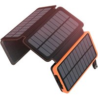Chargeur Solaire 25000mah - Portable Batterie Externe Avec 4 Panneaux Imperméable Power Bank Avec 3 Usb Outdoor Camping Pour Téléphone Tablettes