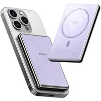 Batterie Externe Magsafe 10000mah Power Bank Magnetique Chargeur Externe, Pd 20w Charge Rapide Power Bank Usb C Entrée & Sortie, Pour Iphone