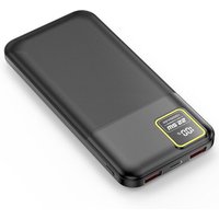 Batterie Externe 22.5w Power Bank 10000mah Batterie Portable Usb C Input & Output Pd3.0 Qc4.0 Chargeur Portable For Iphone 17 16 Pro (Noir, 10000mah