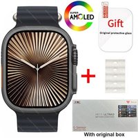 Nouveau Hk11 Ultra 3 Smartwatch 2025 49mm Amoled 4g Rom Ai Chat Robot Bluetooth Réseau Appel Horloge Nfc Boussole Montre Intelligente Hommes Femmes