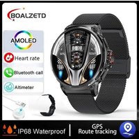 2025 New1.85 Pouces Hd Bluetooth Appel Montre Intelligente Hommes Sport Fitness Tracker Moniteur Cardiaque 710mah Smartwatch Pour Android Ios