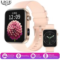 Lige 2025 Nouveau 512 Mo Caméra Smartwatch 1.91 "Hd Faire Réponse Appel Prendre Vidéo Enregistrement Sonore Musique Sport Étanche Montre Intelligente