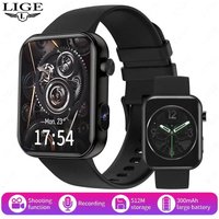 Lige 2025 Nouveau 512 Mo Caméra Smartwatch 1.91 "Hd Faire Réponse Appel Prendre Vidéo Enregistrement Sonore Musique Sport Étanche Montre Intelligente