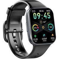 Montre Connectée Femme Homme Smartwatch 1.69" Hd Montre Sport Avec Podometre Moniteur Sommeil Cardiofréquencemètre Spo2 25 Modes Sportifs Etanche