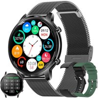 Montre Connectée Homme Avec Appel Bluetooth 5.0/Numérotation, Smartwatch Compatible Samsung Huawei Xiaomi Android Ios Podometre Montre Sport