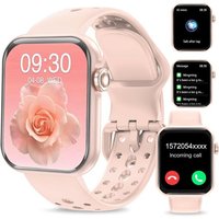 Montre Connectée Homme Femme, 1.83""Hd Smartwatch Avec Appel Bluetooth, Montre Connectee 110+Mode Sport Moniteur Sommeil Fréquence Cardiaque