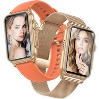 Montre Connectée Femme Homme, 1.32"" Smartwatch Avec Appel 130+ Modes Sportifs Ai Vocal Ip68 Étanche, Podometre Spo2 Moniteur De Sommeil Montre