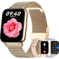 Montre Connectée Femme Avec Appel Bluetooth,1,85"" Smartwatch Avec 110+ Modes Sportifs Podometre, Moniteur De Sommeil Cardiaque, Montre Intelligente