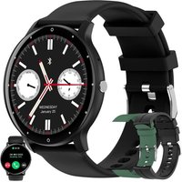 Montre Connectée Femme Avec Appel Bluetooth, 1,39"" Amoled Smartwatch Homme, Suivi De Santé Feminine, Tracker D'activité, Sommeil, Fréquence
