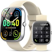 Montre Connectée Femme Homme, 1.91"" Hd Smartwatch Avec Appels Bluetooth, 110+ Sportifs, Montre Intelligente Sport Etanche Ip68