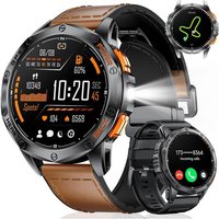 Montre Connectée Homme 48Mm,Gps Intégré,Lampe De Poche,Montre De Fitness Avec 70+ Modes Sportifs,24/7 Surveillance De La Santé,30 Jours Batterie,Ip68