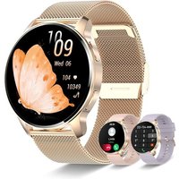 Montre Intelligente Pour Femme, Appel Bluetooth Et Réponse, Montre Numérique Pour Femme, Avec Sommeil, Fréquence Cardiaque, 20 Sports, Montre De