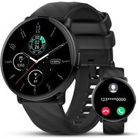 Montre Connectée Homme Femme, 1.39"" Hd Full Touch Smartwatch Avec Appel Bluetooth, 112+ Sportifs Bracelet Connecté Avec Fréquence