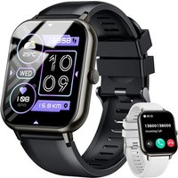Montre Connectée Pour Femme Homme Smartwatch: 1,83"" Montre Intelligente Avec Fréquence Cardiaque Sommeil Oxymètre Pression Artérielle 100+ Sport