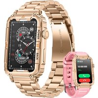 Montre Connectée Femme Avec Appel Bluetooth: Smartwatch 1.57" Écran Tactile Avec Fonction Féminine Rythme Cardiaque Fréquence Cardiaque Sommeil