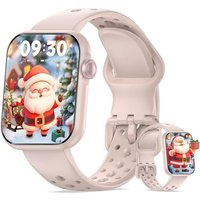 Frauen Smartwatch, 1,83 Zoll, Unterstützung Make/Answer/Reject Anrufe, Mit Herzfrequenz Spo2 Schlaf Monitor, 100 + Sport-Modi, Activity Tracking