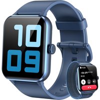 Montre Connectée Hommes Femmes, Avec Fonction Téléphonique/Rappel De Message, Montre De Sport Avec 100+ Modes Sportifs, Moniteur De Sommeil Et De