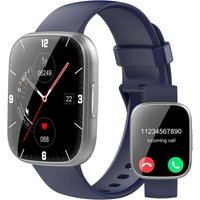 Montre Intelligente Pour Homme Femme, 2025 Smartwatch 1,95"" Appel Bluetooth, 112 Modes Sportifs, Bracelet D'activité Avec Moniteur De Fréquence De