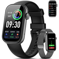 Montre Connectée Femme Homme Sport Avec Appel 1.47'' Écran Tactile Hd 100+ Modes Sportifs Ip68 Étanche Podomètre Légère Smartwatch Hommes Pour