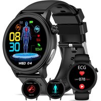 Montre Connectée Femme Homme Avec ¿¿¿+¿¿¿/Ac¿De Ur¿Que/L¿P¿Des/Press¿On Artér¿Elle/Imc,1.39""Smartwatch Avec 24h Fréq¿Ence Card¿Aque/¿¿¿/S¿¿2/Sommeil