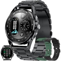 Montre Connectée Homme Avec Appel Bluetooth 5.0/Numérotation, Smartwatch Compatible Samsung Huawei Xiaomi Android Ios Podometre Etanche Ip68 Gps