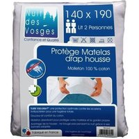 Protection Matelas Renaud - Couleur - Blanc, Taille - 90x190