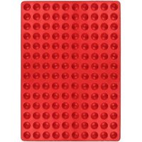 Tapis De Cuisson Pour Biscuits Pour Chien, Moule Hémisphérique En Silicone, Plat De Cuisson Pour Biscuits, Friandises Pour Chien, Mini-Gâteaux Rouges