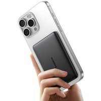 Magsafe Power Bank Ultra Slim Powerbank Magnétique Ultra Légère Pour Iphone 16/15/14, Mini Wireless 5000 Mah, Usb-C Pd 20 W, Batterie Externe Avec