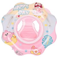 Bouée de natation gonflable pour bébé 2025 avec poignées de sécurité, aide à l'entraînement à la natation en piscine pour enfants de 6 à 36 mois