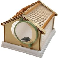 Loc-Cage D'observation Des Insectes Pour L'extérieur-Cage D'élevage Pour Vers À Soie-20x15x13cm-Cage Portable Et Respirante-Pour Petits Animaux-Kaki