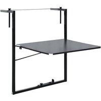 Table De Balcon Réglable Soléa - 55x45 Cm - Anthracite