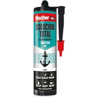 Solution totale nautiqueColle forte pour environnements humidesAdhésif élastique pour construction et nautiqueRésistant à l'eau et peint290 mlBlanc
