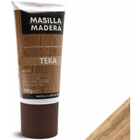 Mastic bois Teka,idéal pour remplir et réparer le bois à l'intérieur,mastic prêt à l'emploi,remplisseur de trous,format tube,couleur Teka,contient
