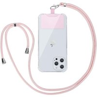 Wqs-Cordon Tour De Cou Universelle Téléphone, Lanière En Corde Portable Collier De Longe Nylon, Réglable Dragonne Amovible Collier Compatibles Avec