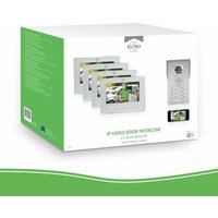 Interphone de porte vidéo Wifi IP - 4 Appartements (DV477IP4)