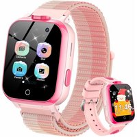 Montre Intelligente Pour Enfants Avec 30 Jeux, 13 Rappels D'Habitudes, Sos, Apprentissage De Mots, Livres Audio, Mode École, Lecteur De Musique Pour