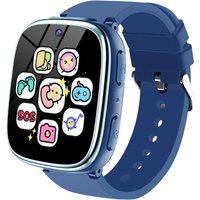 Montre Connectée Enfant Montre Intelligente Pour Enfants Avec Appel Sos Jeux Pédomètre Caméras Musique Torche Reveil